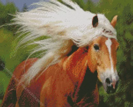 Brown Horse Diamond Painting