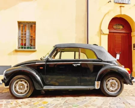Vw Beetle Convertible Diamond Painting