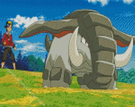Donphan Pokemon Diamond Painting