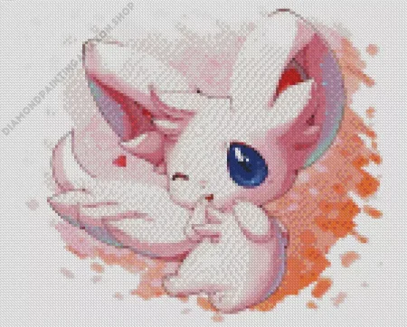 Minccino Anime Diamond Painting