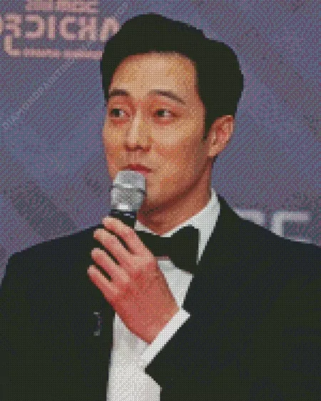 So Ji Sub Diamond Painting