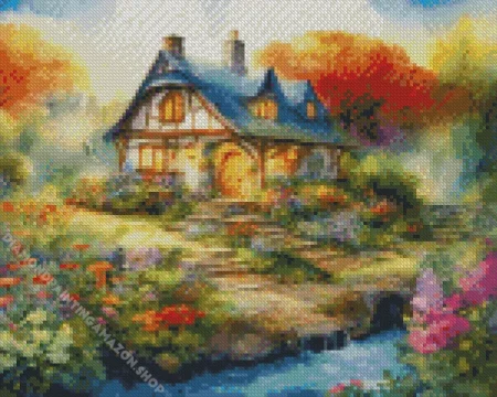 Fantasy Cabin Diamond Painting