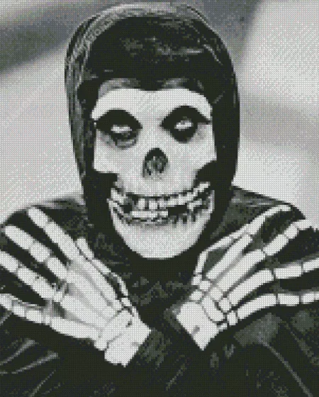 The Crimson Ghost Diamond Painting