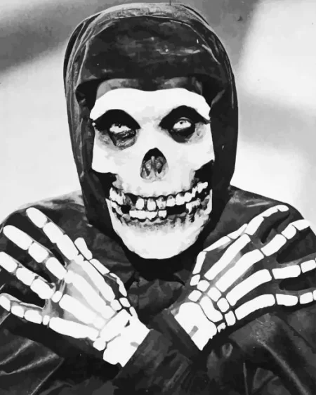 The Crimson Ghost Diamond Painting