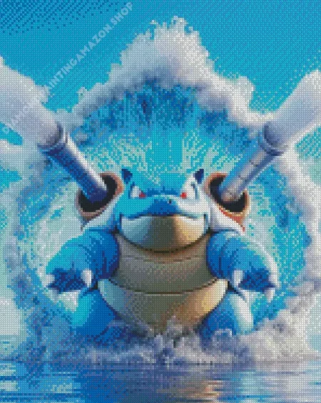 Blastoise Pokemon Diamond Painting
