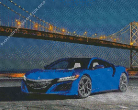 Acura Nsx Car Diamond Painting