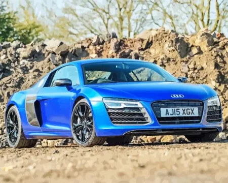 Blue Audi I8 Diamond Painting