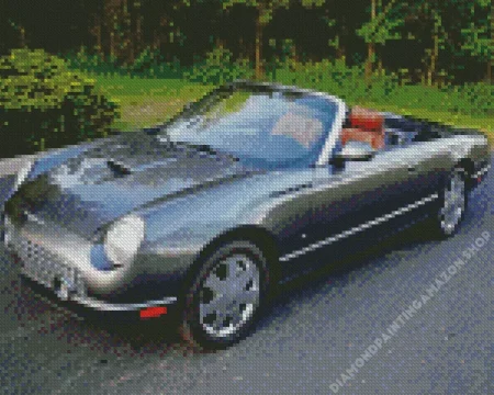 Ford Thunderbird car Diamond Painting