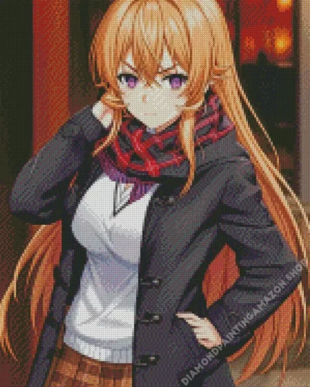 Cute Erina Nakiri Diamond Painting