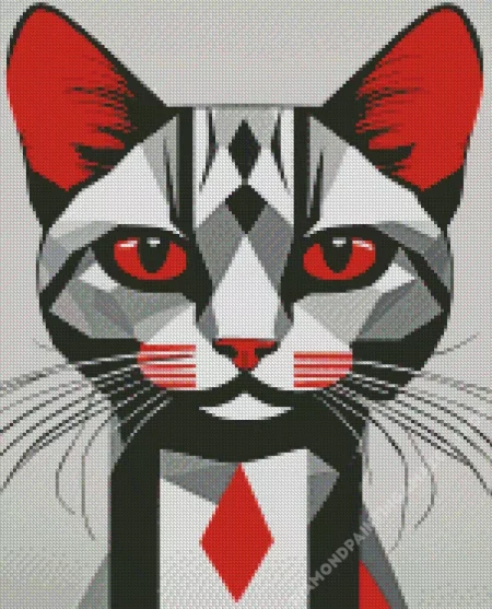Cat Pop Art Diamond Painting