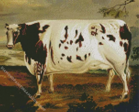 Fat Cow Art Diamond Painting