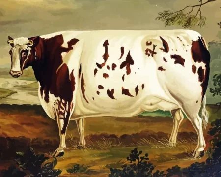 Fat Cow Art Diamond Painting