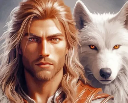 Fenrys Throne Of Glass Diamond Painting