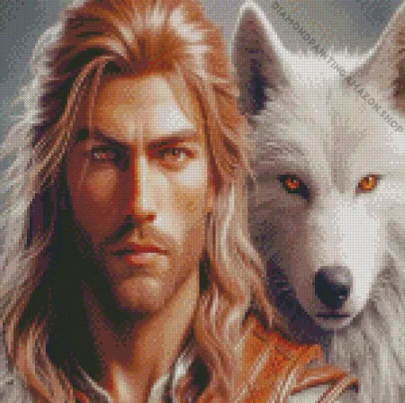 Fenrys Throne Of Glass Diamond Painting