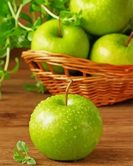 Fresh Green Apple Diamond Painting