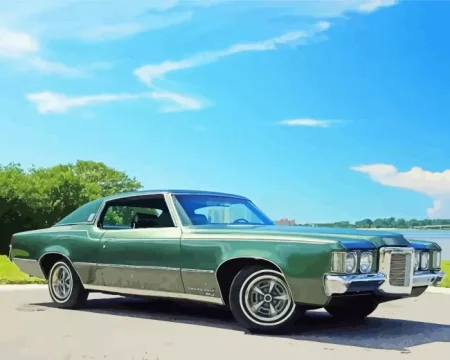 Green Pontiac Diamond Painting