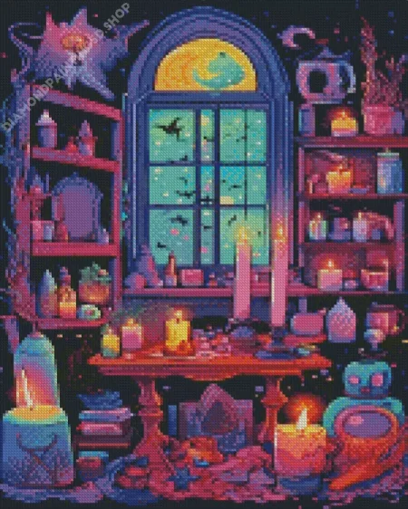 Witchy Things Diamond Painting