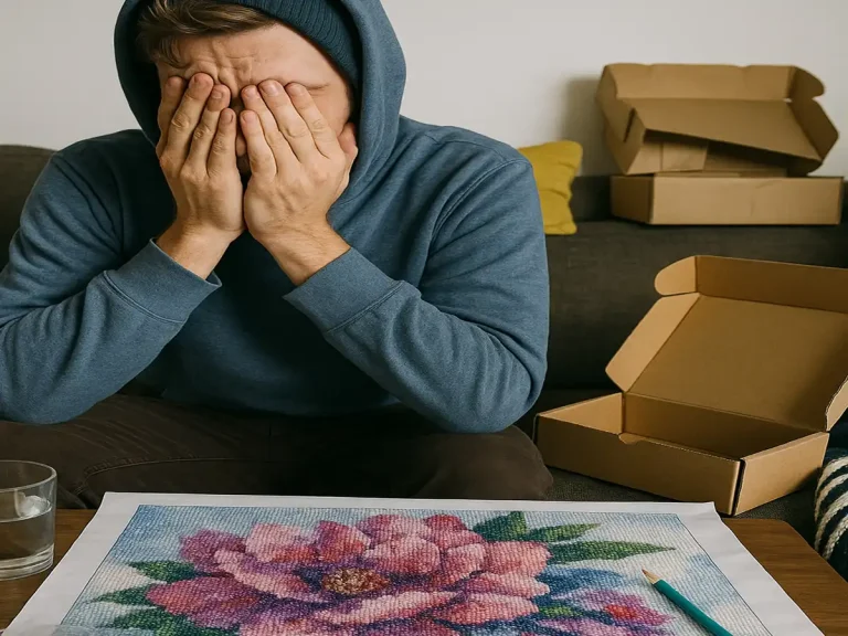 Diamond Painting Burnout