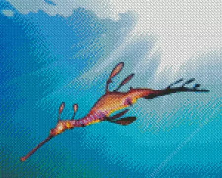 Leafy Seadragon Diamond Painting
