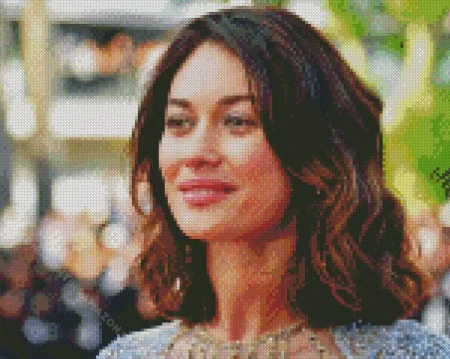 Beautiful Olga Kurylenko Diamond Painting