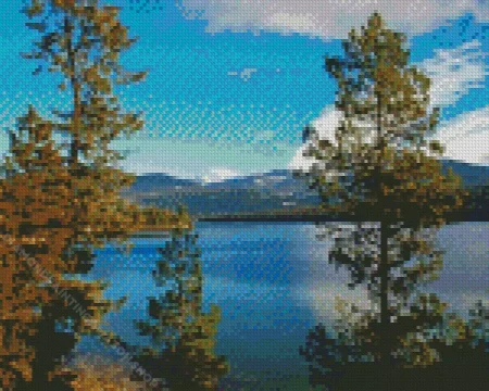 Priest Lake Diamond Painting