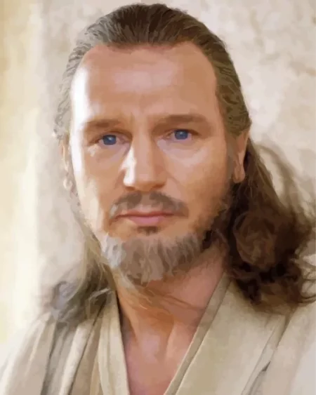 Qui Gon Jinn Diamond Painting