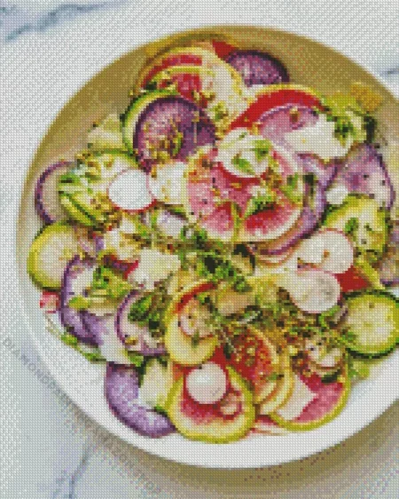 Radish Salad Diamond Painting