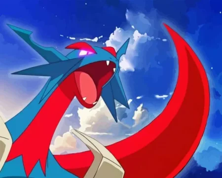 Salamence Diamond Painting