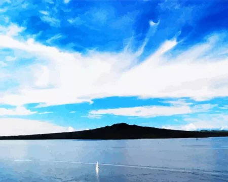 Rangitoto Island Diamond Painting